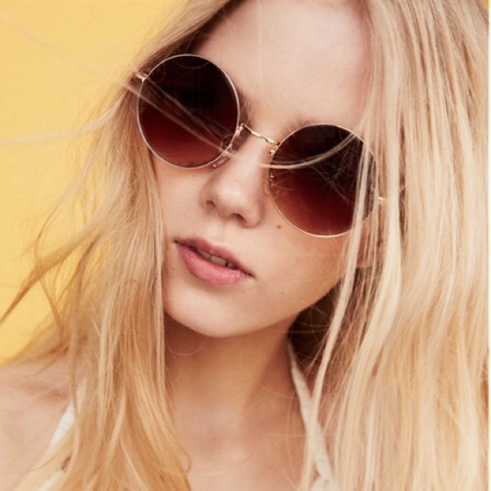 ZARA ROUND SUNGLASSES BRAND NEW WITH TAGS - Picture 3 of 4